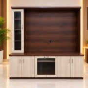 Walnut TV Showcase