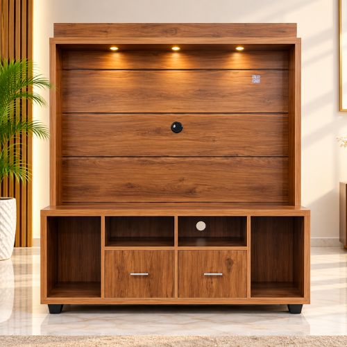 Walnut Storage TV Showcase