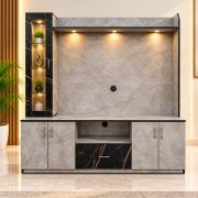 Marble Finish TV Showcase