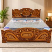 Royal Carved Cot & Bed