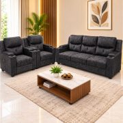 Charcoal Black Sofa