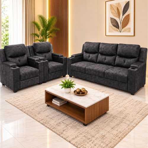 Charcoal Black Sofa